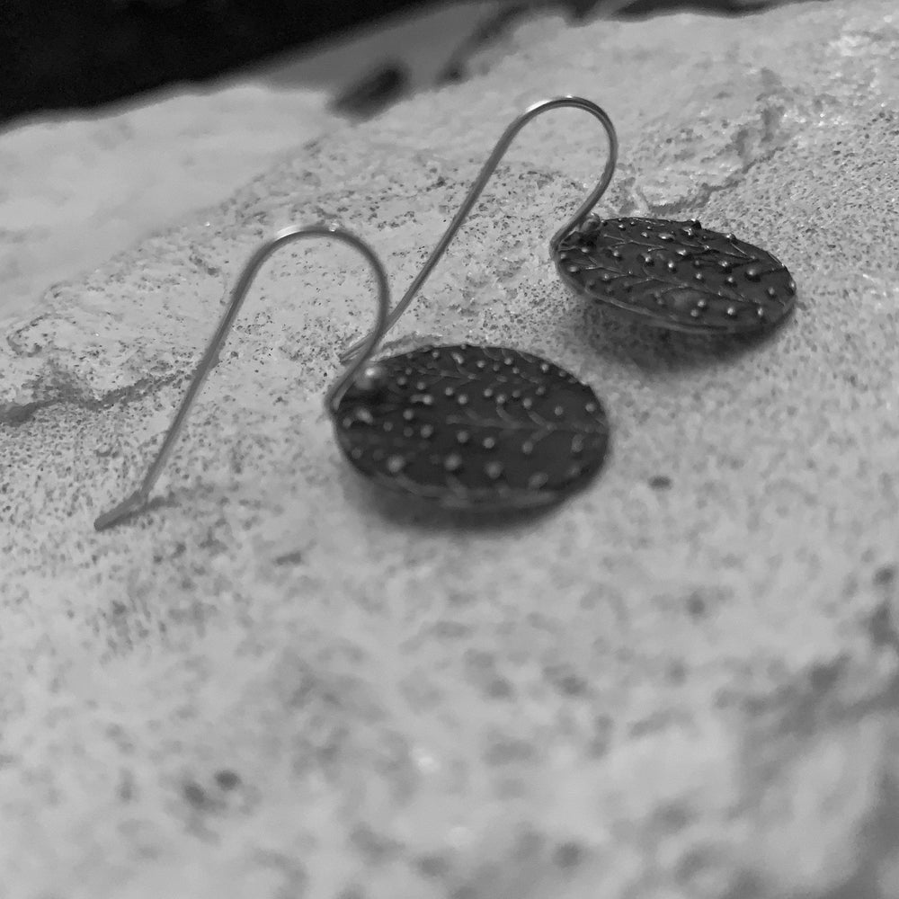 Oxidized Lily of the Valley Earrings-Earrings-Mechele Anna Jewelry