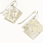 Diamond Dandelion Earrings-Earrings-Mechele Anna Jewelry