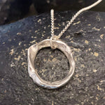 Silver Eternity Necklace