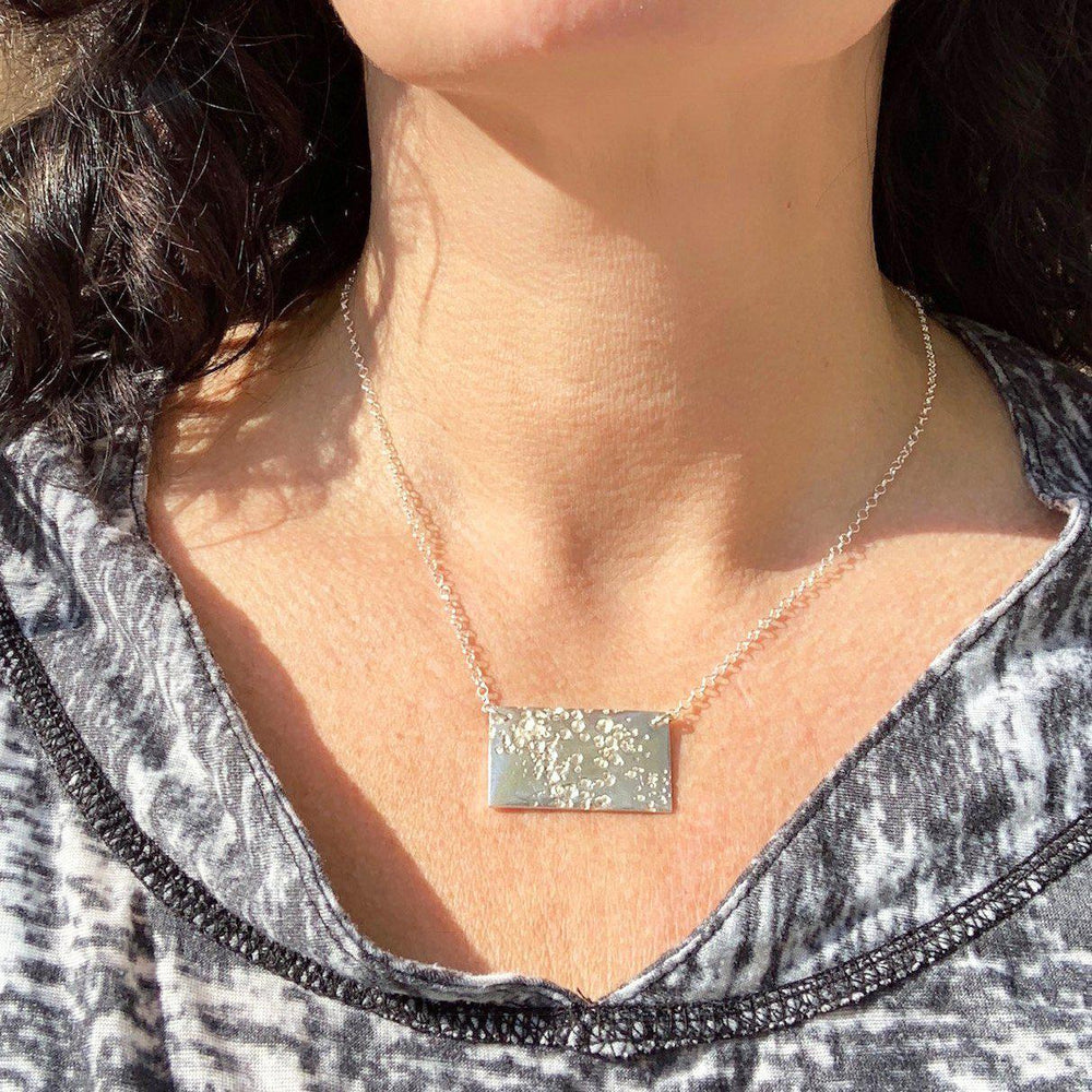 Meteor Bar Necklace-Necklaces-Mechele Anna Jewelry